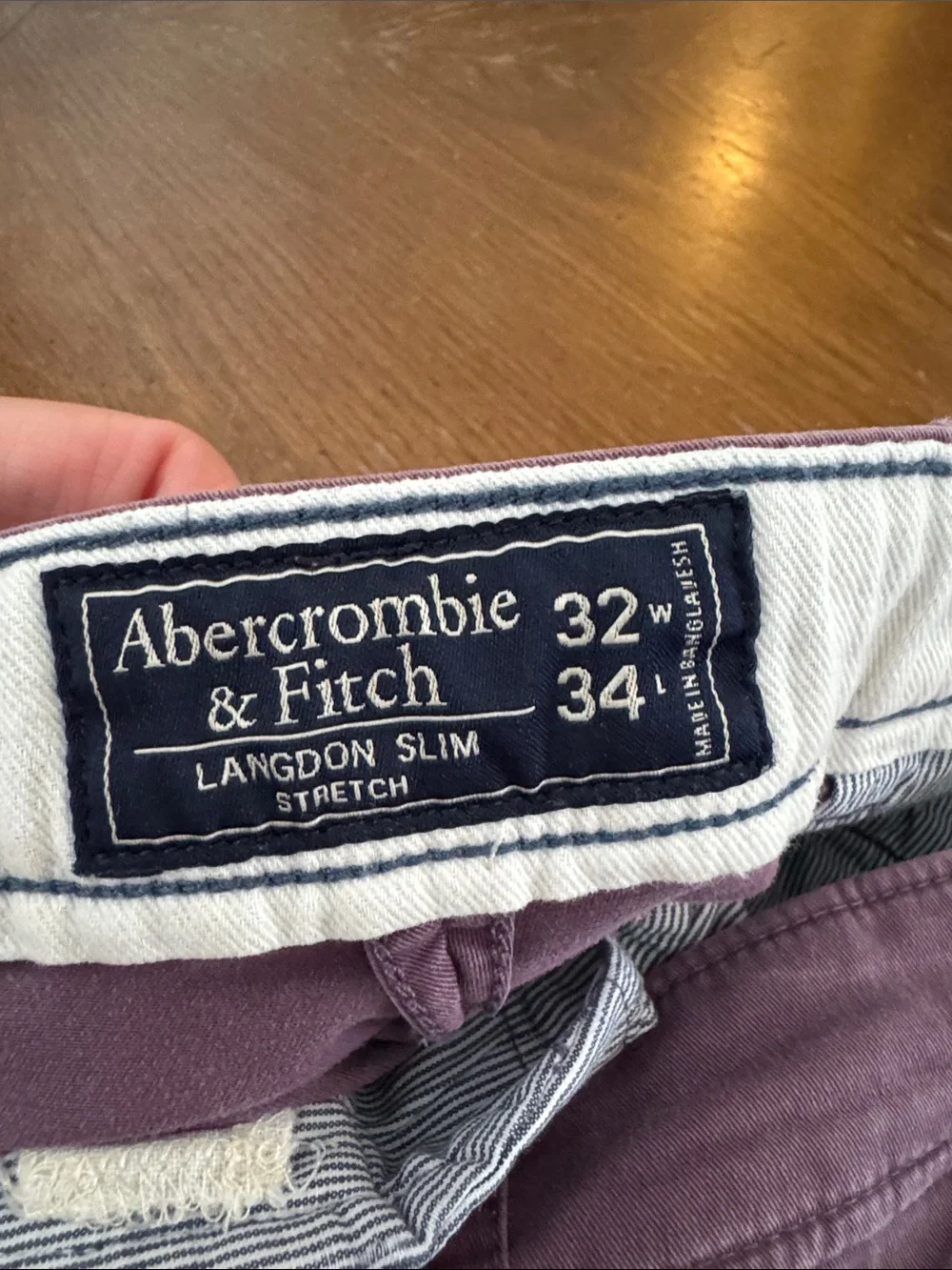 Abercrombie & Fitch langdon slim
